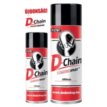 Kanyarvadászat MINI - ajándék D-CHAIN Motoros összefogás láncspray - 100ml + 400ml