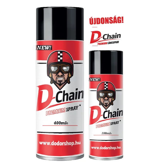 Kanyarvadászat MINI - ajándék D-CHAIN láncspray - 100ml + 400ml